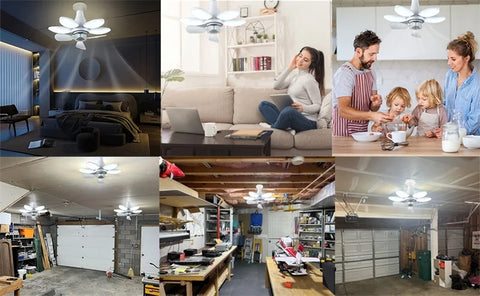 2-In-1 Ceiling Fan Light