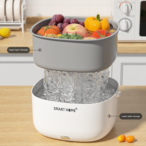 Electric Ultrasonic Washing Basket