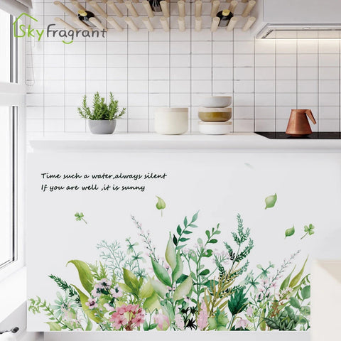 Plants Flowers Wall Sticker