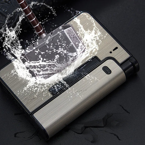 2-In-1 Lighter Cigarette Case