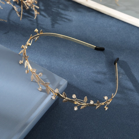 Metal Gold Silver Headband