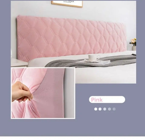 Fleece Bed Headboard Cover