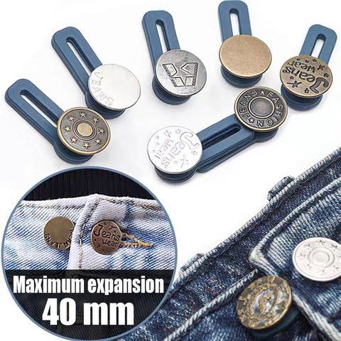 5/10PCS Metal Waist Button Extender