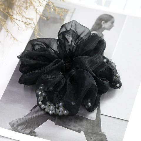 Flower Butterfly Elastic Hair Tie Scrunchie