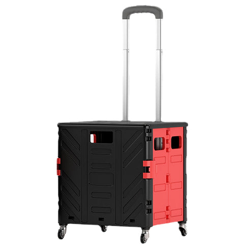 75L Portable Shopping Cart Trolley