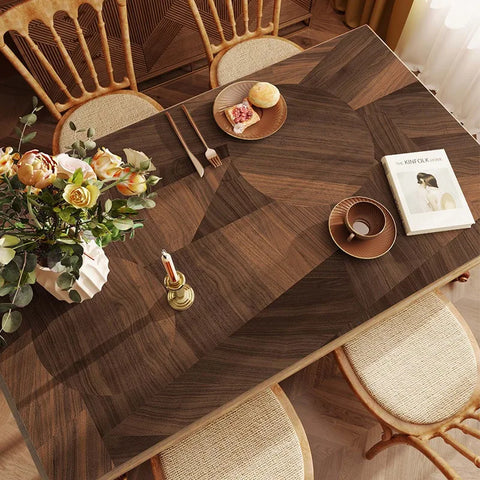 Woodland Essence: Waterproof PVC Dining Table Mats