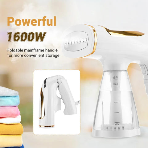 1600W Powerful Foldable Steam Iron