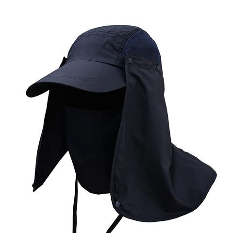 Summer UV Protection Mask Hat