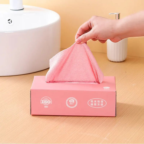 20PCS/Box Reusable Microfiber Towel