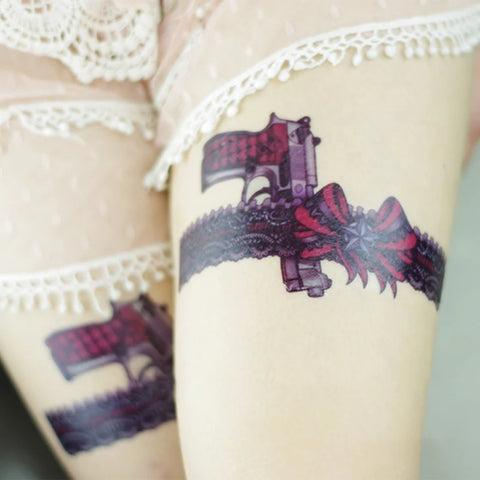 Sexy Lace Design Temporary Tattoo Stickers