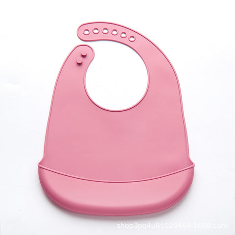 Adjustable Waterproof Soft Siliocone Baby Bib