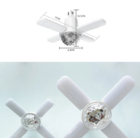Four Leaf Disco Light Ball