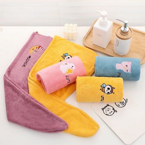 Microfiber Hair Drying Towel