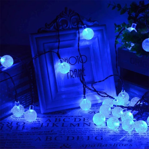 LED Solar String Lights