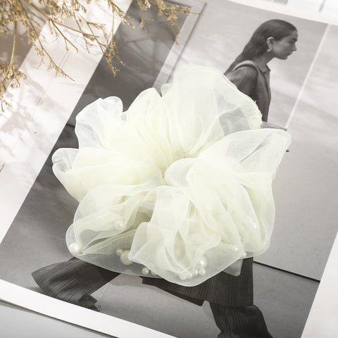 Flower Butterfly Elastic Hair Tie Scrunchie