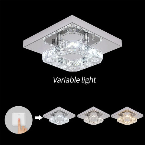 AstraGlow Crystal Chandelier