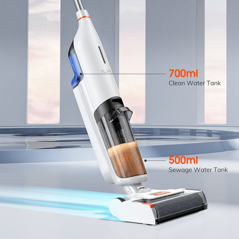 Cordless Wet Dry Self-Cleaning Smart Vacuum Mop Cleaner