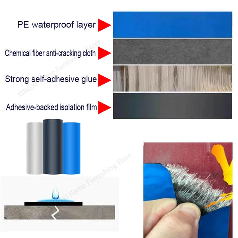 5/10M Waterproof Heat Insulation Tape Roof