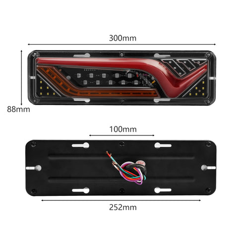 2Pcs Car Tail LED Light