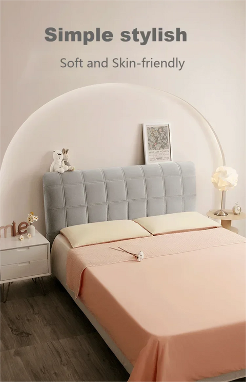 Soft Bed Headboard Cover