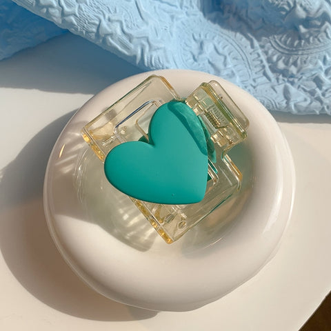 Heart Hair Claw