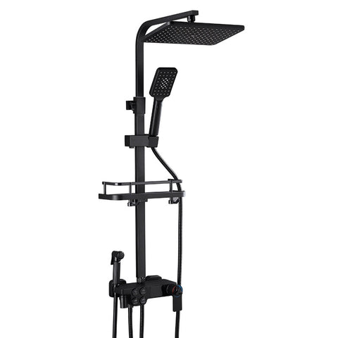 Smart Black Gold Shower Set