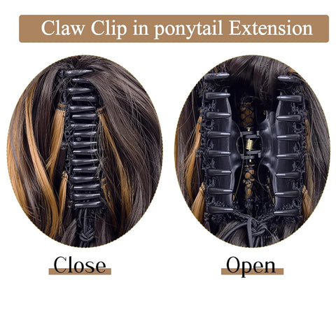 20 Inch Synthetic Claw Clip