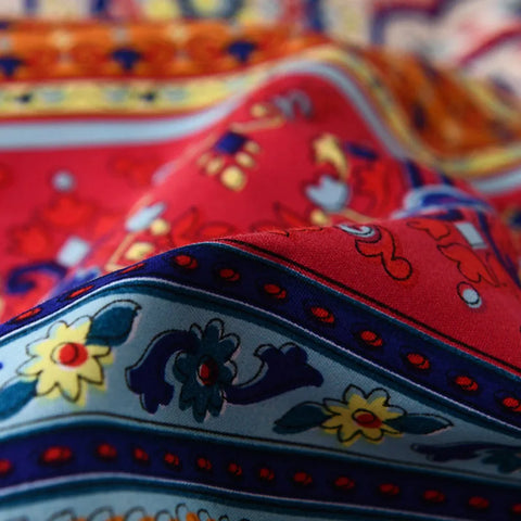 Boho Pattern Duvet Pillow Cover Set
