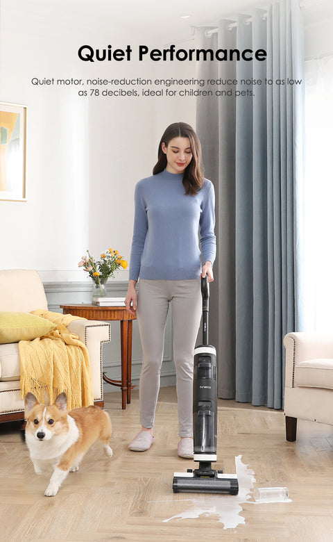 Cordless Smart Dry Wet Self-Cleaning Floor Washer Mop