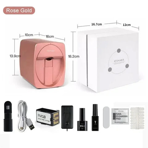 Portable Smart 3D Nail Printer