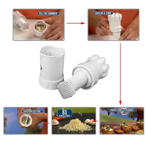 Multifunction Garlic Crusher