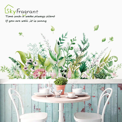 Plants Flowers Wall Sticker