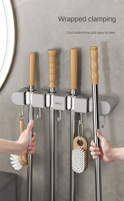 Upgrade ABS Mop Broom Hook Holder