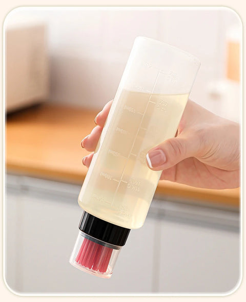Kitchen Silicone Brush Oil Bottle