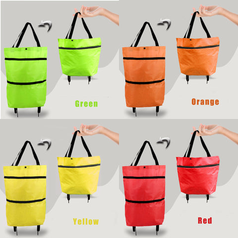 Foldable Shopping Trolley Bag