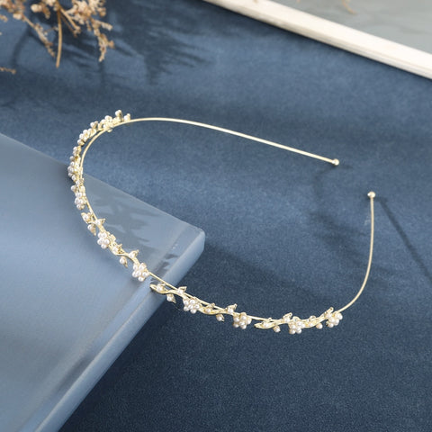 Metal Gold Silver Headband