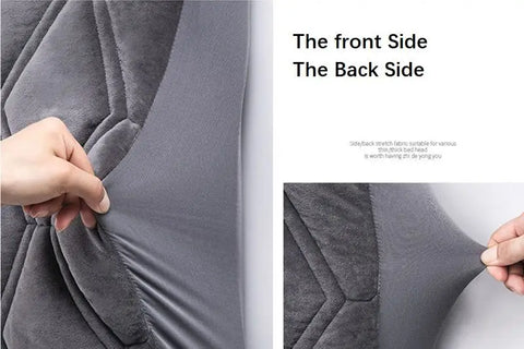 Fleece Bed Headboard Cover