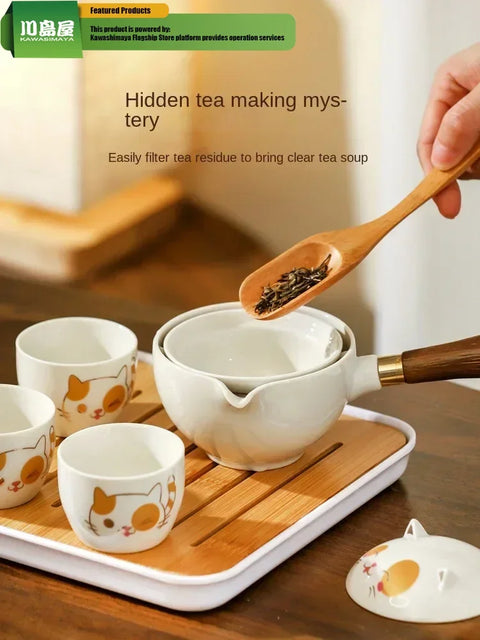 Portable Kung Fu Teapot Set