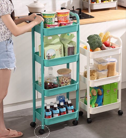 Multi-Layer Storage Trolley Rack
