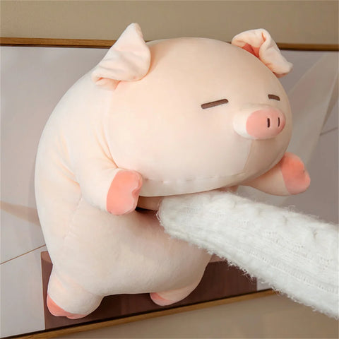 Kawaii Pink Pig Plush Pillow