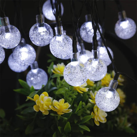 LED Solar String Lights
