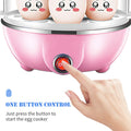 Double Layer Egg Cooker Steamer - US Plug