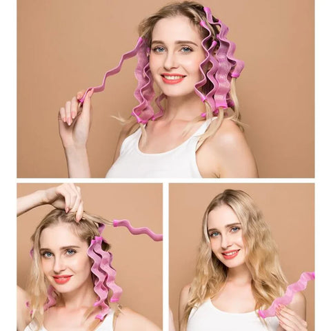 12PCS/Set Hair Wave Curling Tool