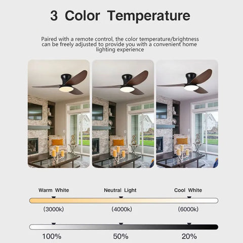 40inch AeroLuxe Lighted Ceiling Fan
