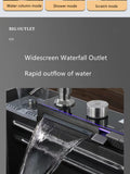 Smart Digital Waterfall Kitchen Sink