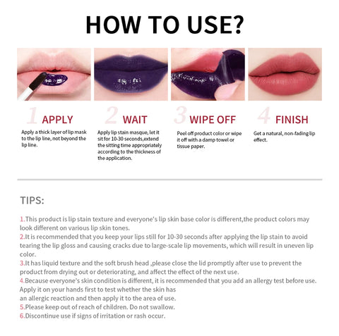 Poutique Peel Off Lipstick