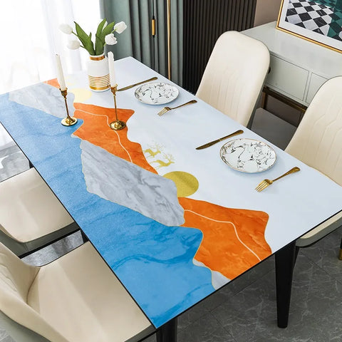 MarbleGuard ProShield: Waterproof Decorative Table Mats