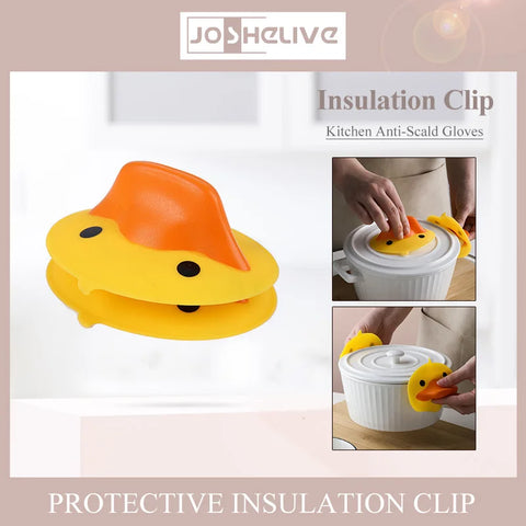 Little Yellow Duck Silicone Heat Protector
