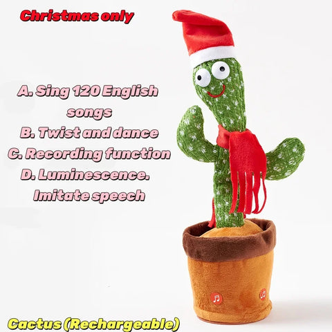 DanzuCactus Singing Dancing Toy
