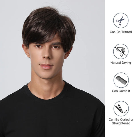 Synthetic Men Hair Wig